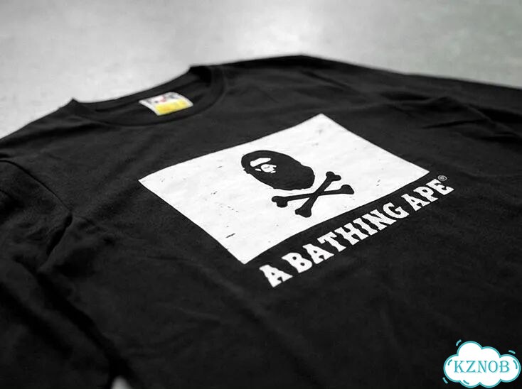 Лонгслив черный Pirates of the Bape AC0119 фото 4
