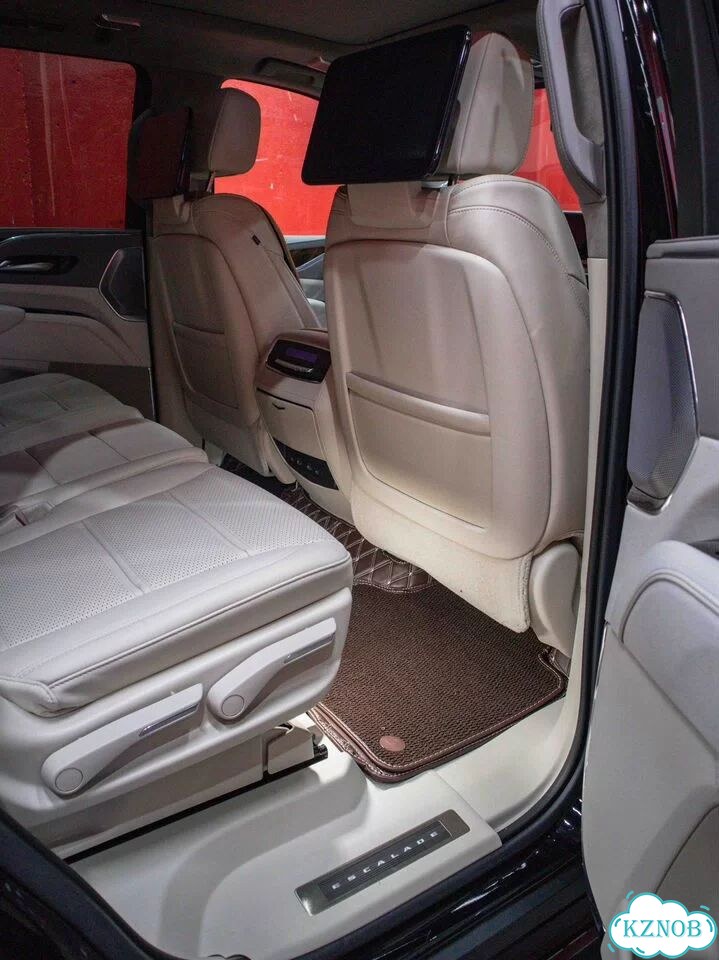 3D коврики из экокожи Cadillac Escalade 5 2021 фото 5