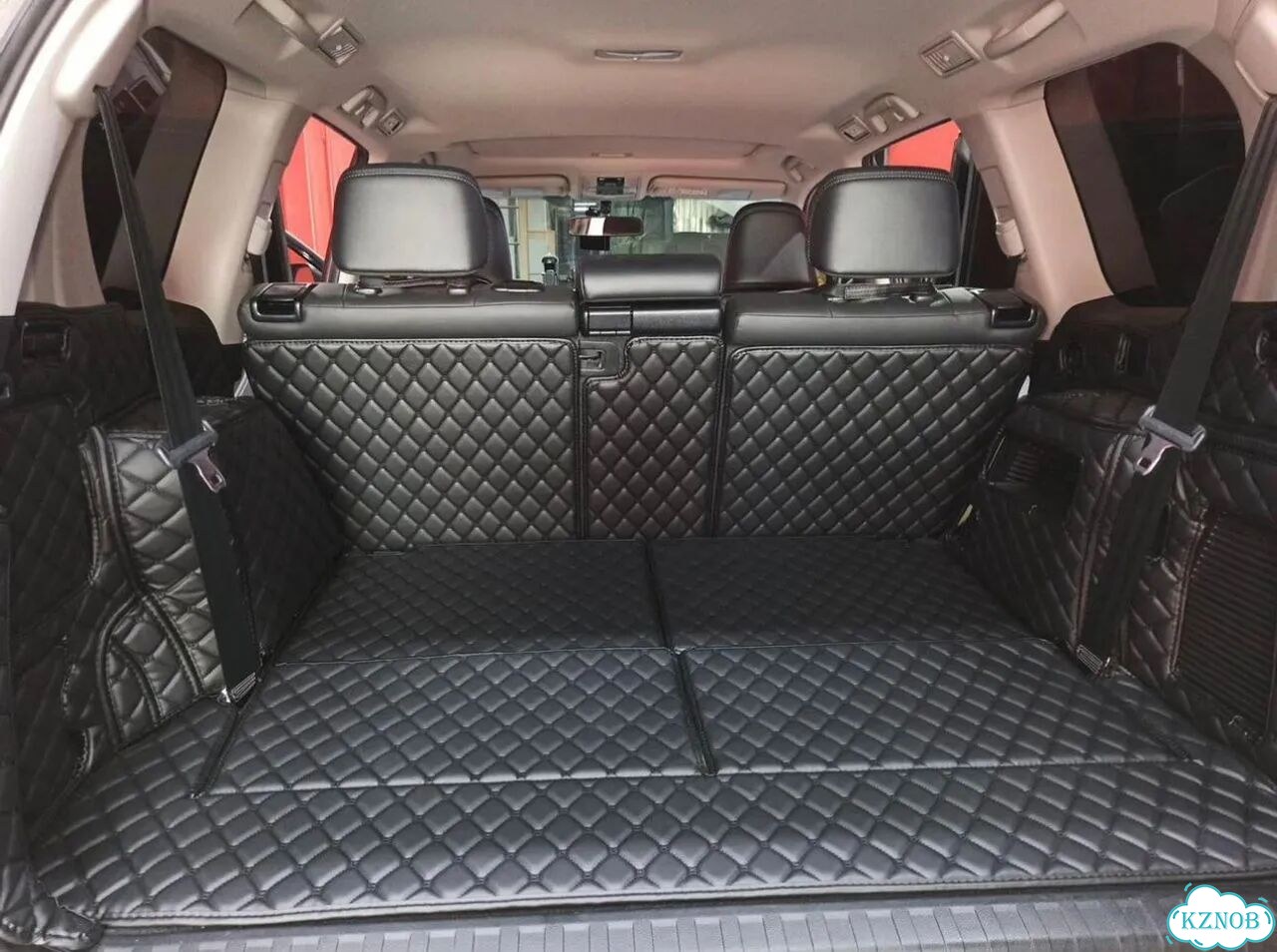 3Д коврики в багажник toyota prado 150 7 фото 1
