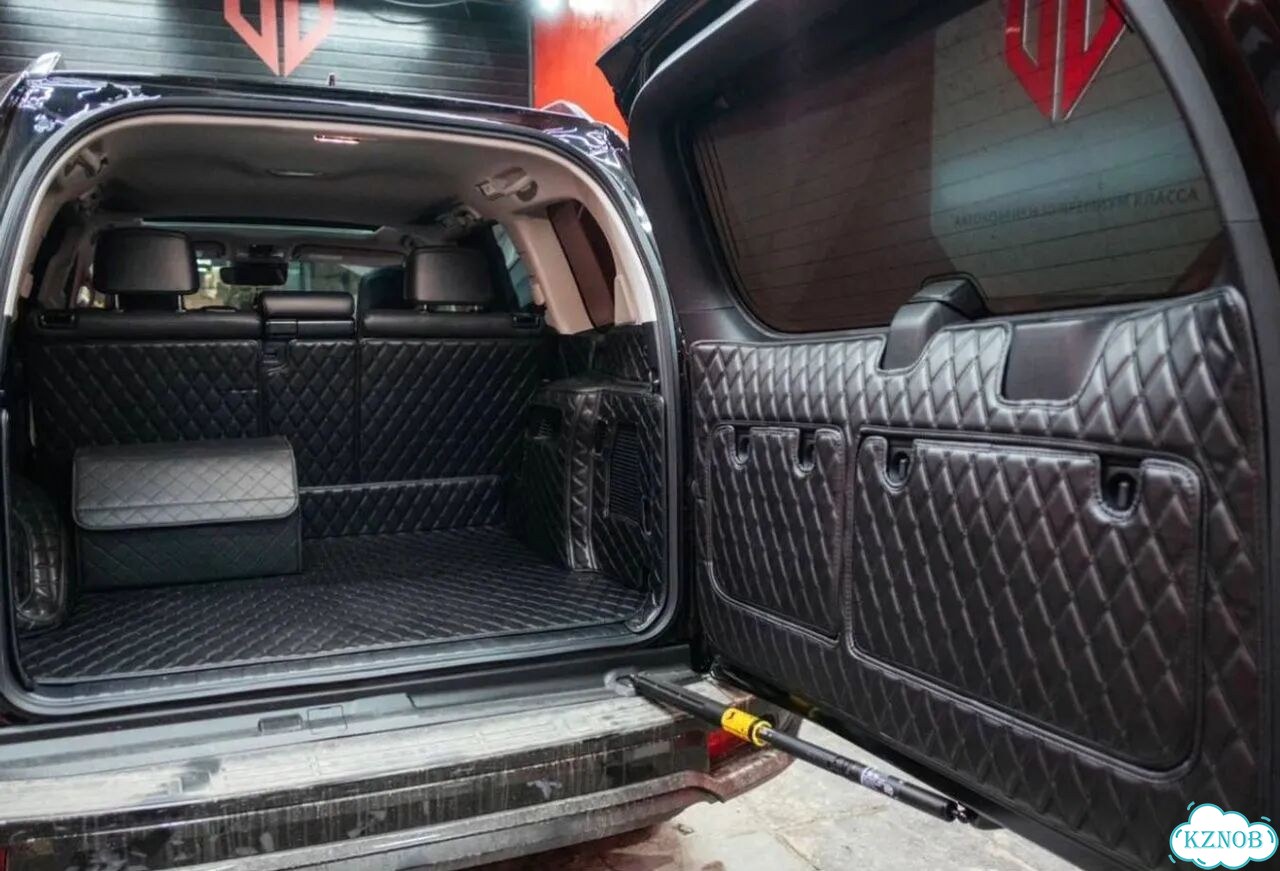 3Д коврики в багажник Toyota LC Prado 150 фото 1