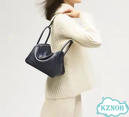 Hermes Lindy 26 черная кожа винтаж clemence фото 2