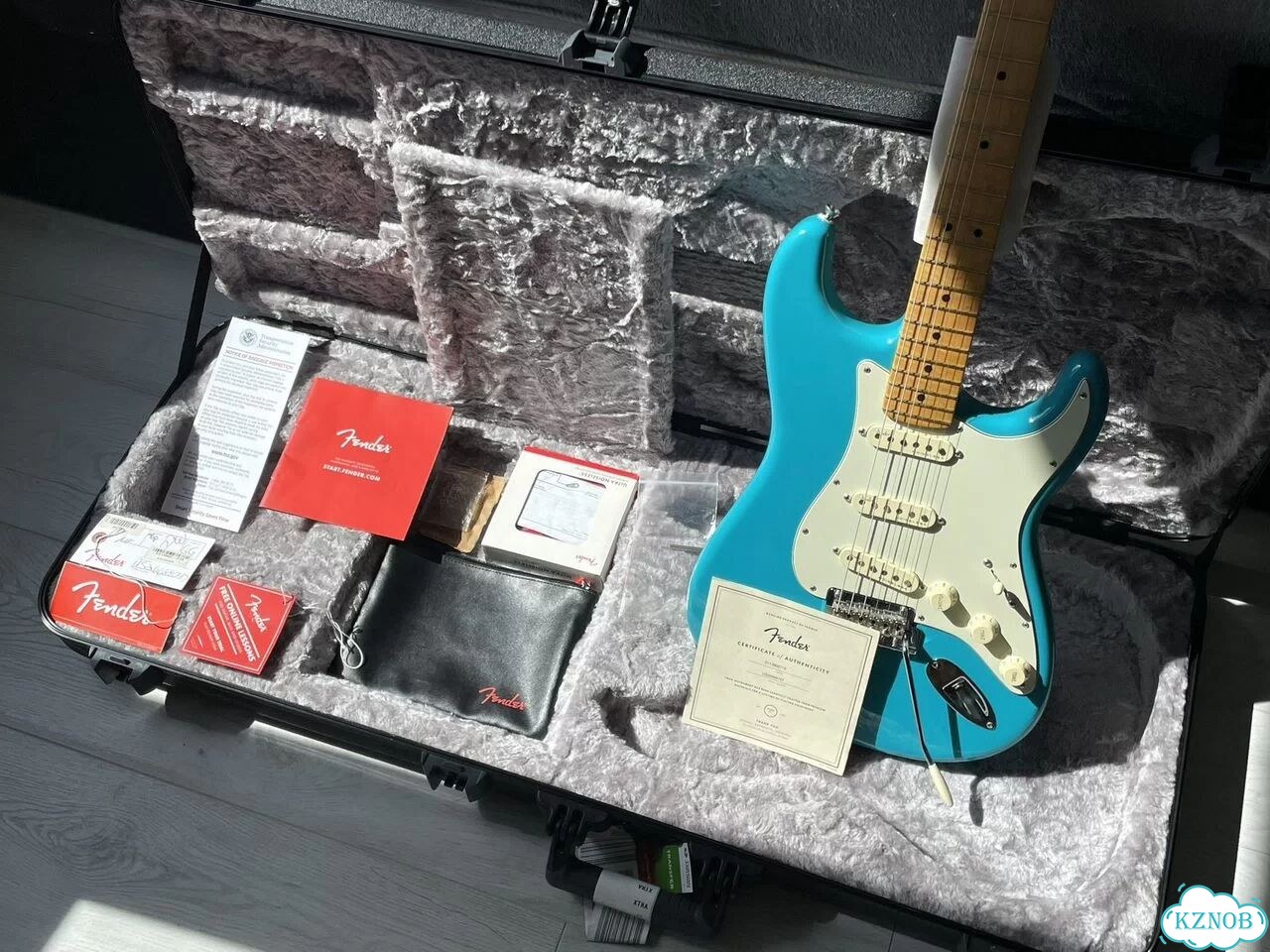 Fender Stratocaster American Professional II Miami фото 1