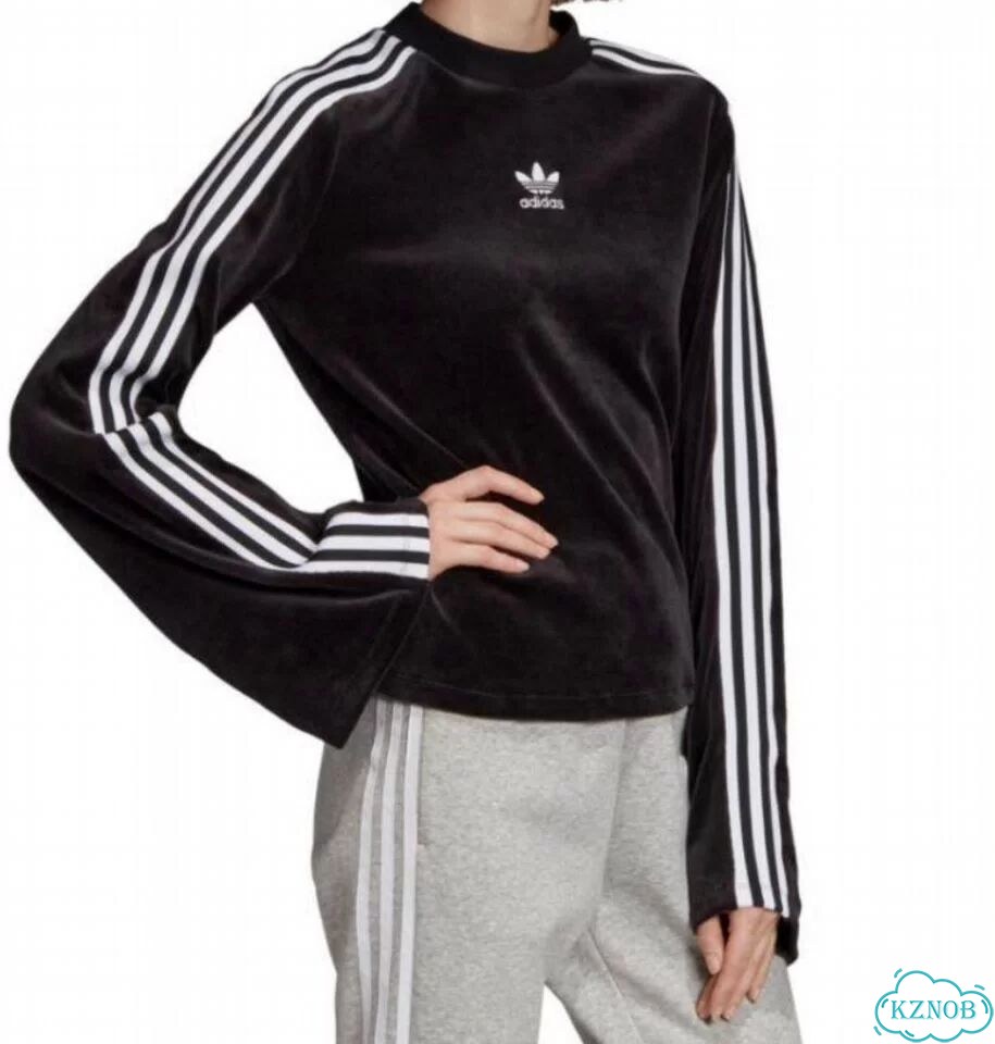 Свитшот adidas велюровый фото 2