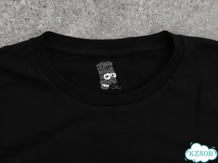 Футболка черная The Simpsons american retro hight street DAC0225 streetwear vintage фото 5