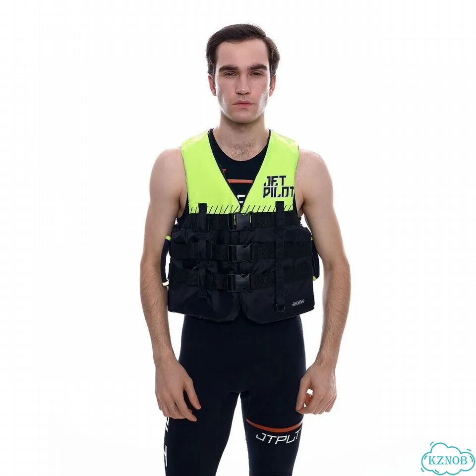 2418406 Гидрожилет JetPilot Black/Yellow, 2XL фото 2