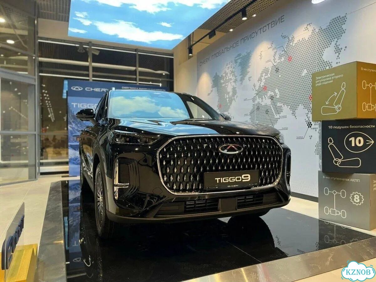 Chery Tiggo 9 2.0 AT, 2025 Новый фото 3