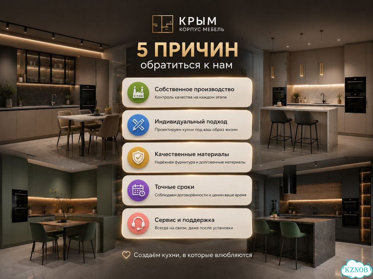 Угловая кухня со встроенной техникой фото 7