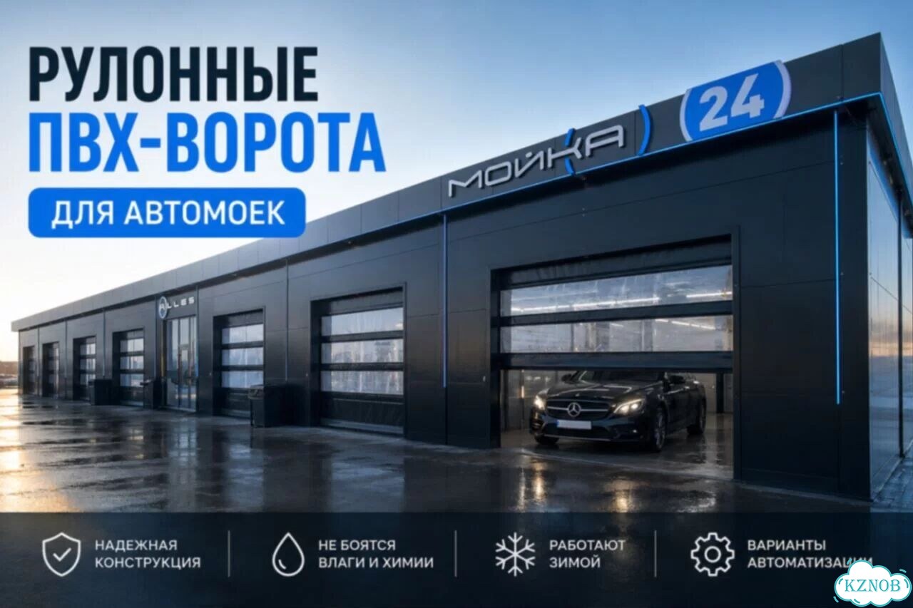 Рулонные пвх ворота фото 1