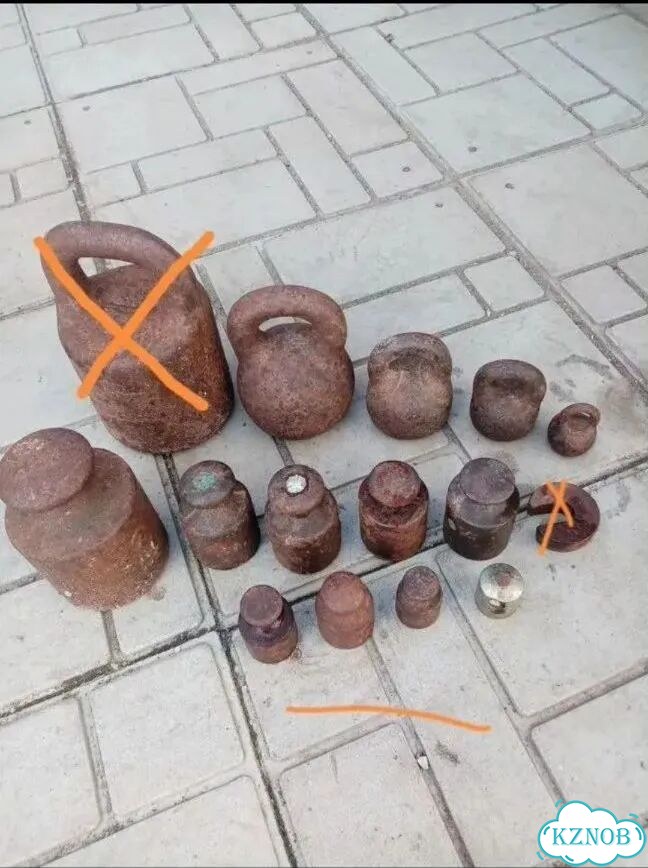 Гирьки для весов СССР фото 1