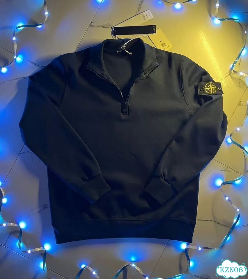 Полузамок Stone Island синий фото 1