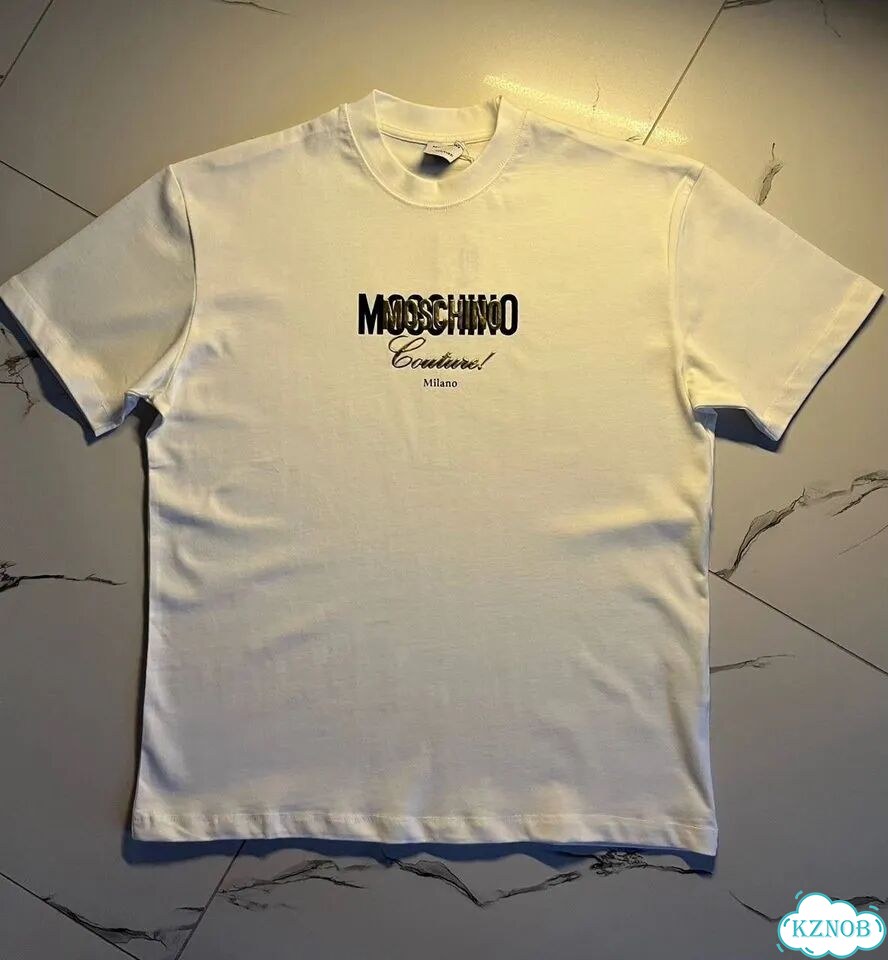 Футболка moschino белая фото 1
