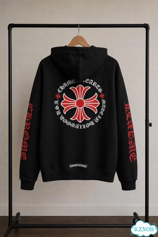 Худи Chrome Hearts Made In Hollywood Plus Cross фото 4