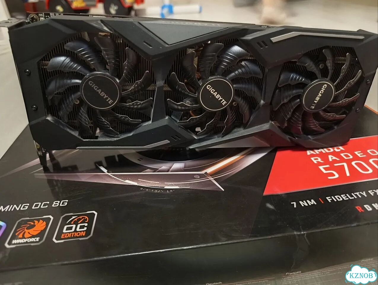 Видеокарта Gigabyte RX5700XT 8gb фото 1