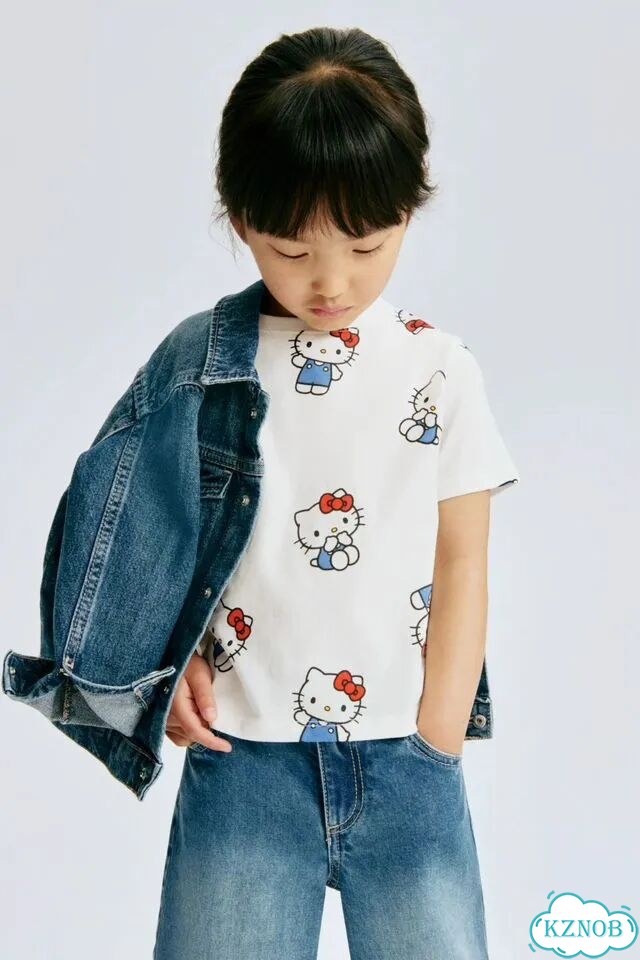 Новые футболки h&m 92 Hello Kitty фото 3
