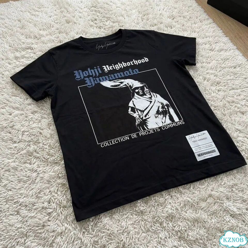 Футболка yohji yamamoto neighborhood y2k фото 1