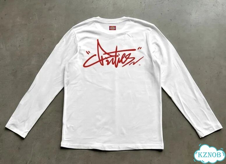 Лонгслив белый Dickies 10,000 needle embroidery craft DAC0223 streetwear vintage фото 1
