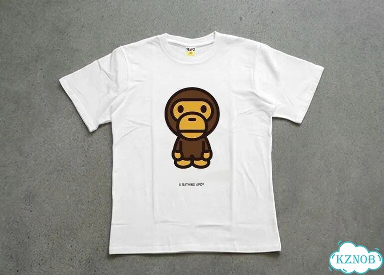 Футболка белая Bape Baby Milo AC0120 фото 1