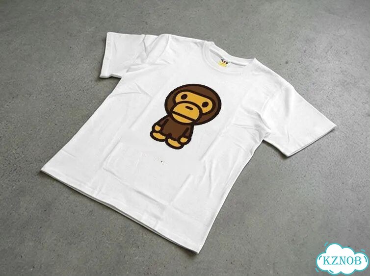 Футболка белая Bape Baby Milo AC0120 фото 2