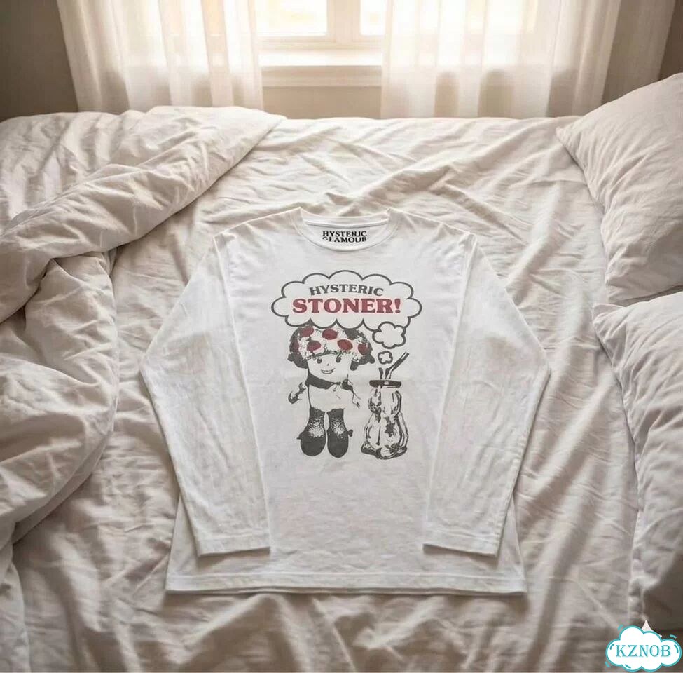 Лонгслив Hysteric Glamour Mushrooms хит сезона фото 1
