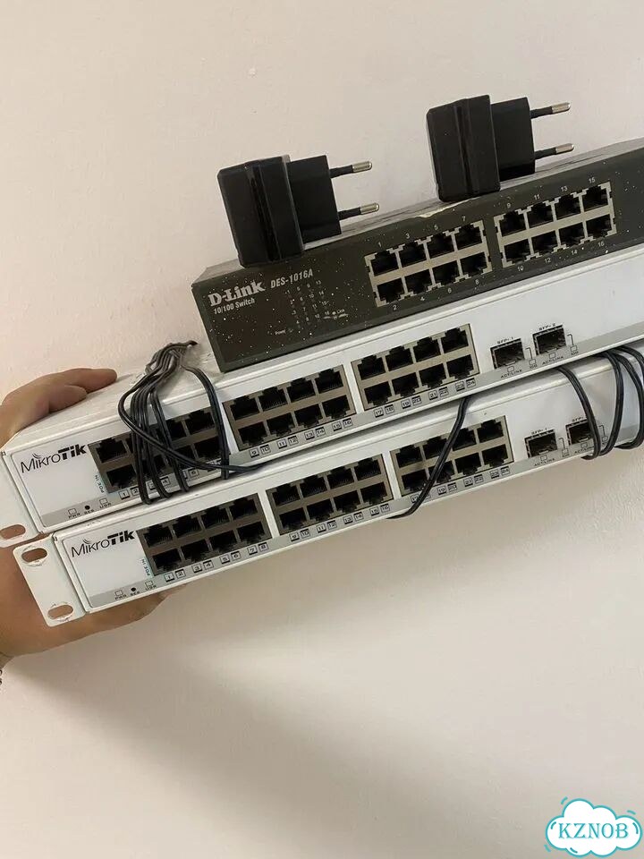 Сетевые коммутаторы MikroTik, D-link фото 1