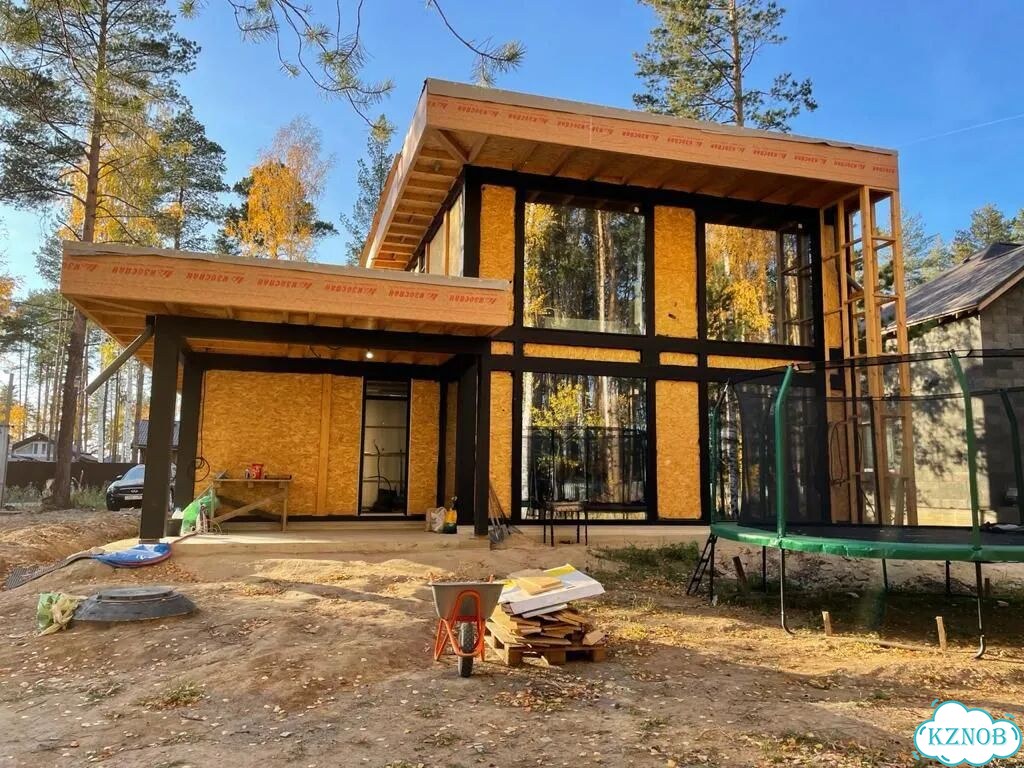 Дом стиле хай-тек 150м2 фото 10