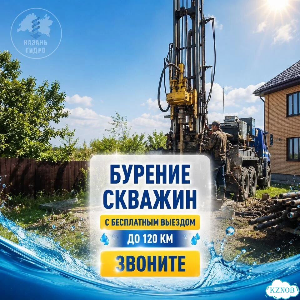 Бурение скважин с бесплатным выездом до 120 км фото 1