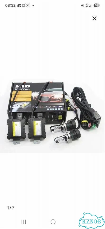 HID комплект H4 55W 4300K Warm White фото 1