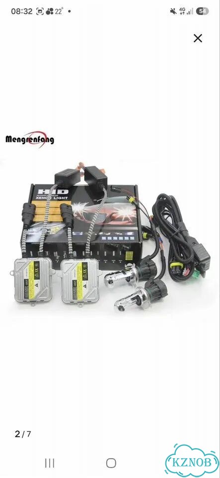 HID комплект H4 55W 4300K Warm White фото 2