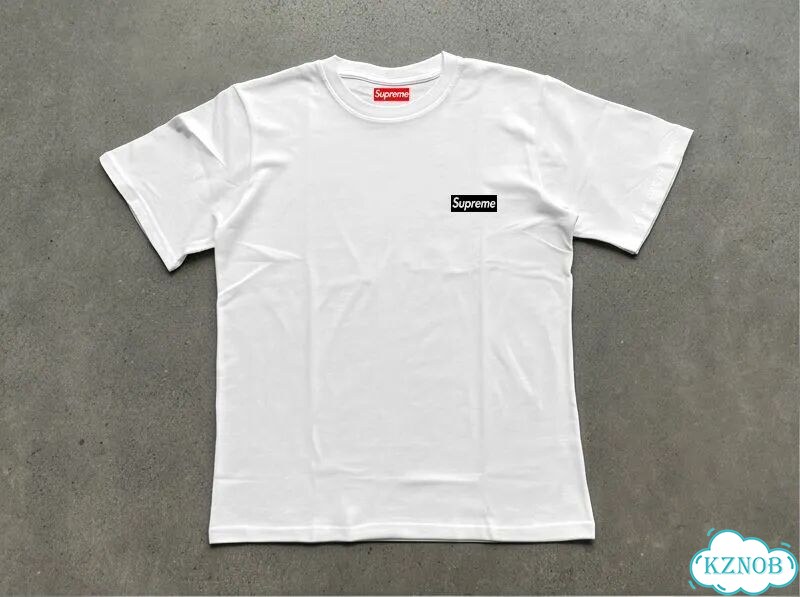 Футболка белая Supreme Week 17 No More shit Tee Letters Printing DAC0234 streetwear vintage фото 2