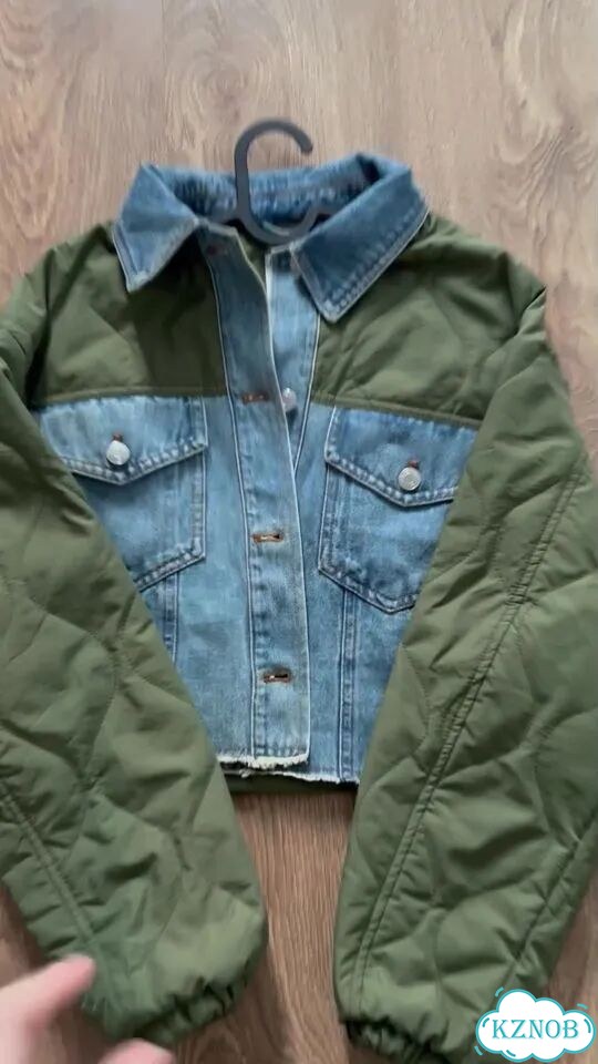 Женская джинсовая куртка Bershka фото 1
