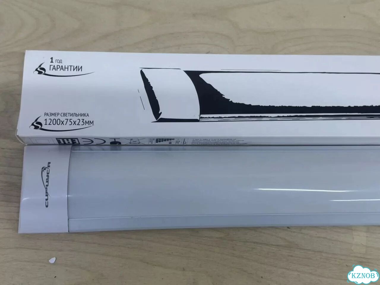 LED светильник 1200 мм 36Вт 3200 Лм накладной фото 6