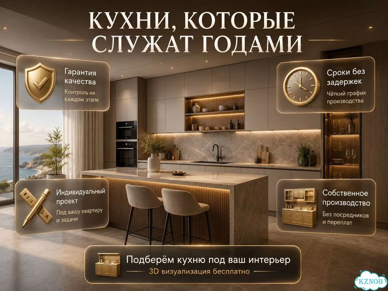 Кухня со встроенной техникой фото 5