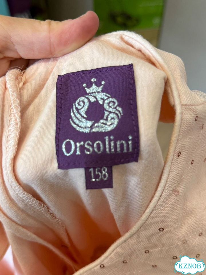 Нарядное платье для девочки orsolini 158 фото 3
