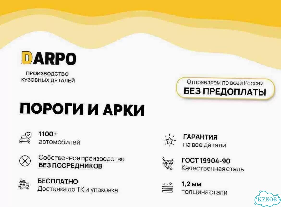 Порог кузовной левый для Ford KA 1996-2005 и другие фото 6