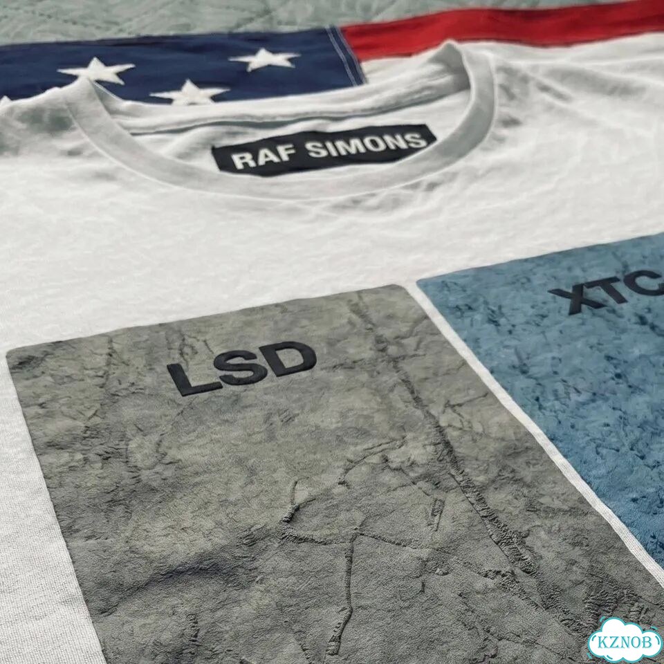 Футболка Raf Simon’s lsd mix archived tee фото 5