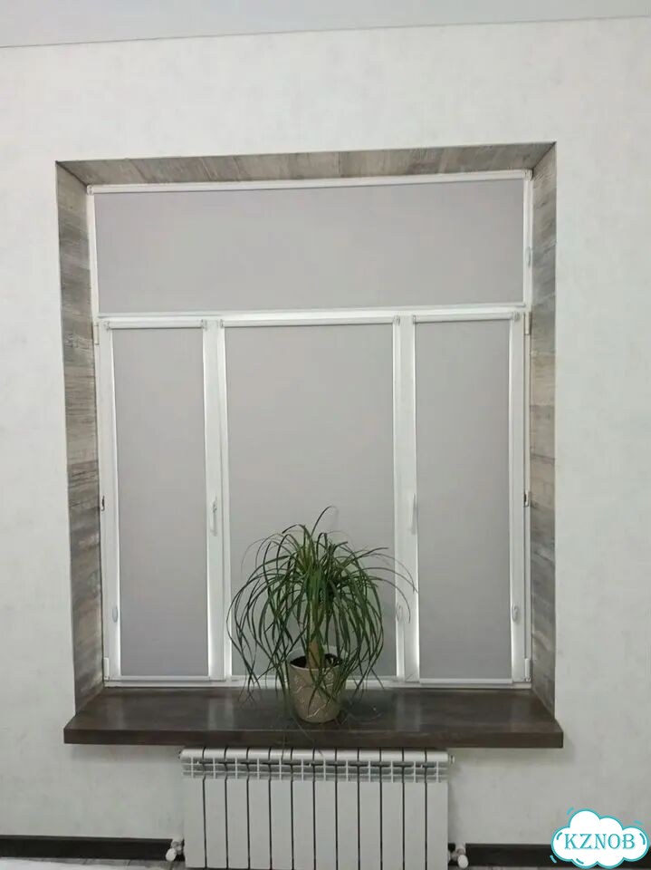 Жалюзи на терассу. Рулонные шторы с установкой фото 9