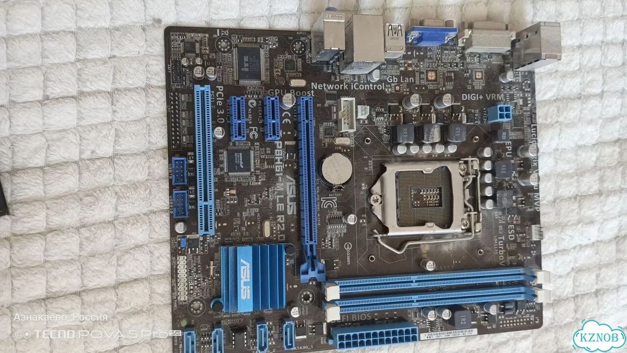 Материнская плата asus P8H61-M LE R2.0 фото 1