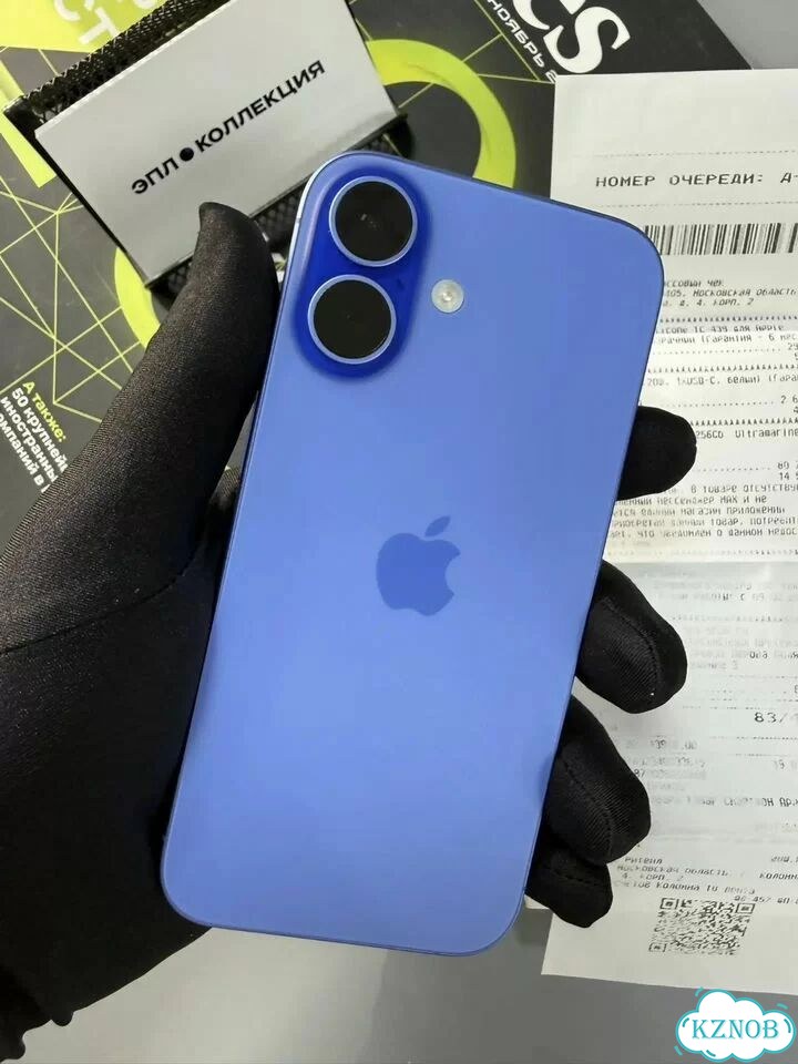 iPhone 16, 256 ГБ, SIM + eSIM фото 1