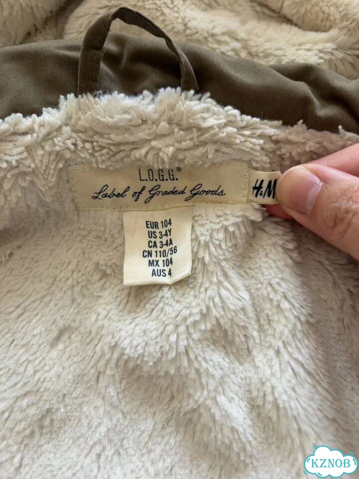 Парка детская демисезонная H&m 104см фото 4