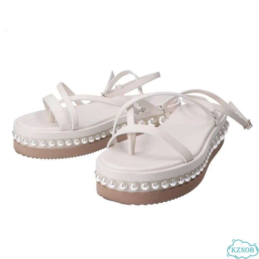 Сандали Jimmy Choo Pine Flat Pearl оригинальные фото 1
