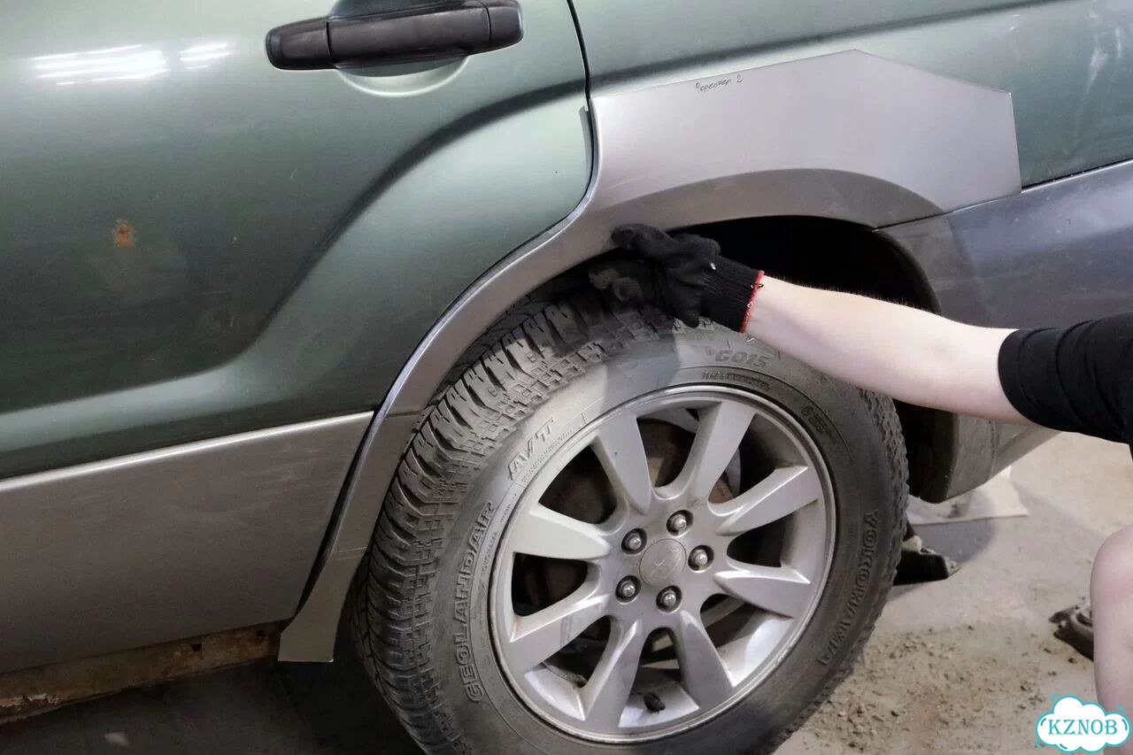 Задние арки Subaru Forester 2 SG ремонтные фото 1