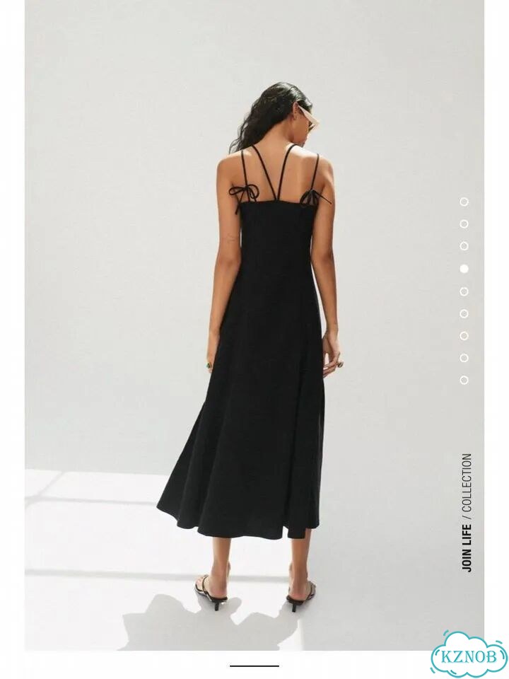 Новое платье из смесового льна zara фото 3