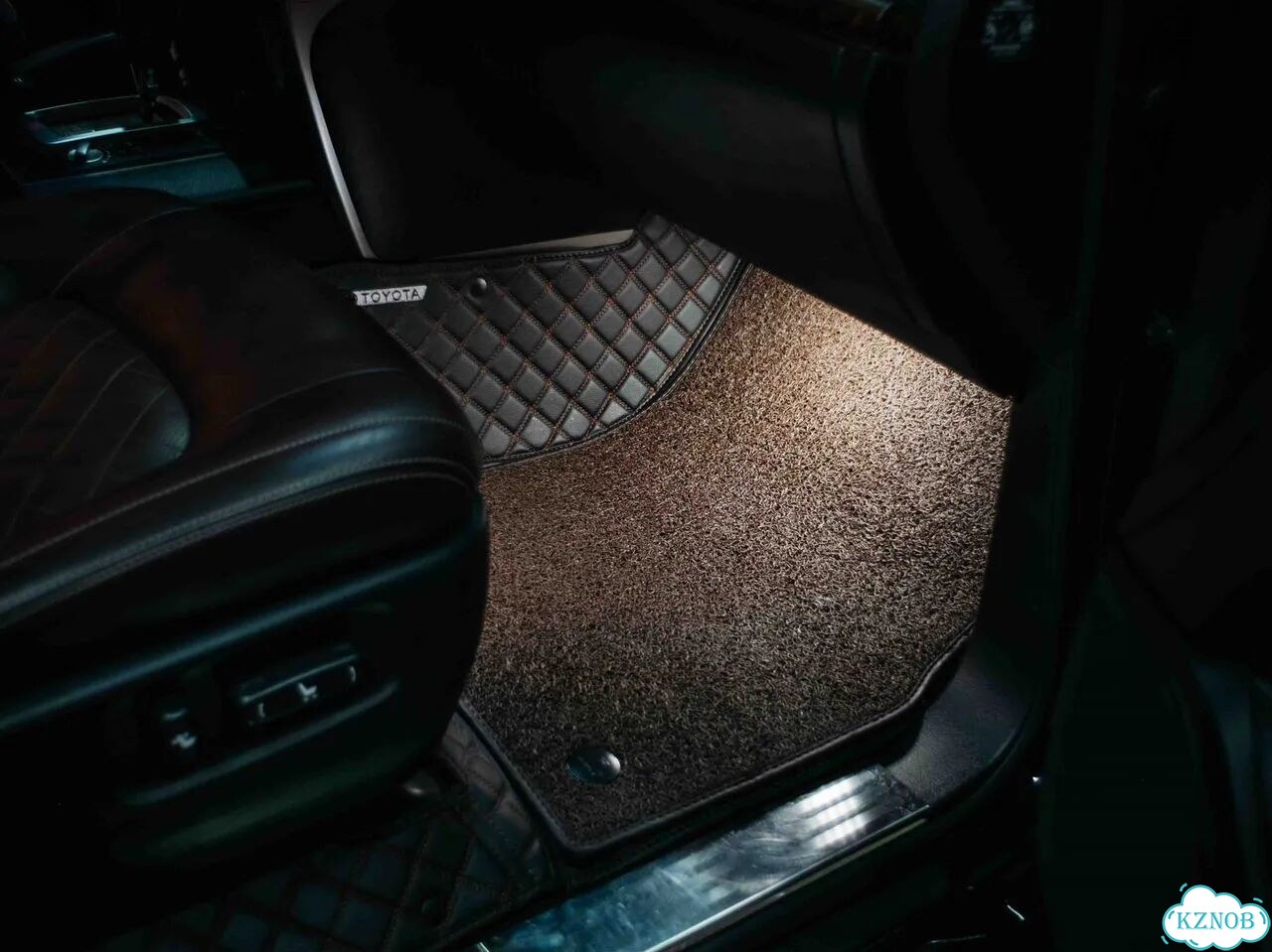 3Д коврики из экокожи Land cruiser 200 фото 4