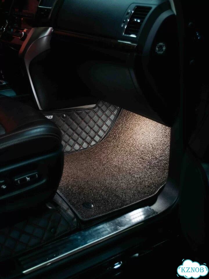 3Д коврики из экокожи Land cruiser 200 фото 6