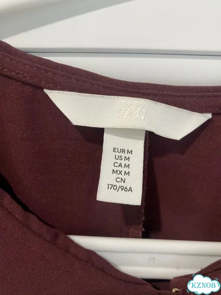 Приталенное платье с золотистыми пуговками H&M M/L фото 6