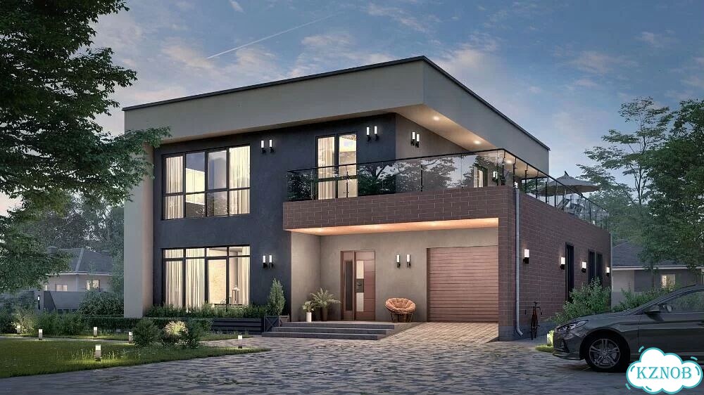 Современный дом Идиллия Grand 90 м² фото 2