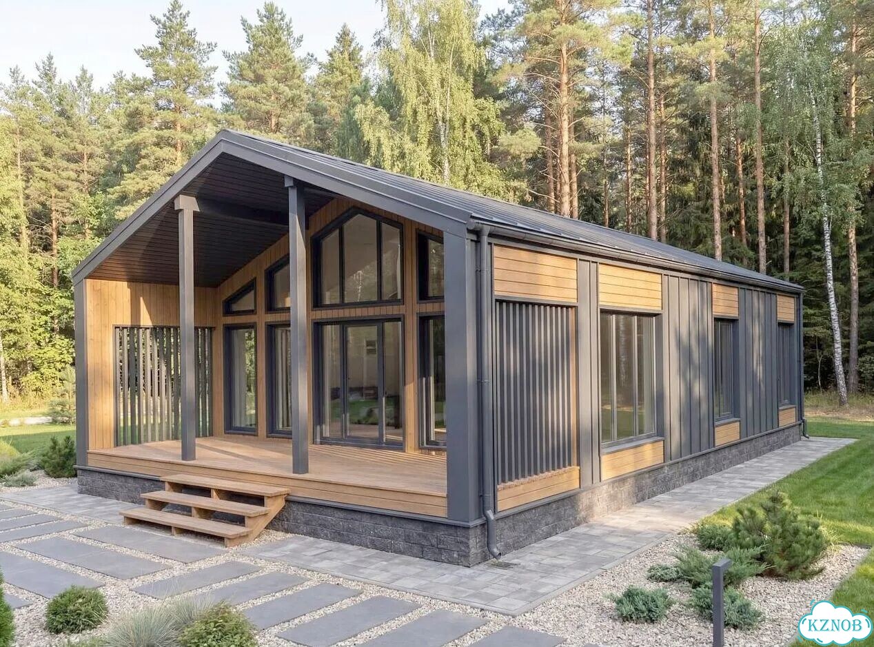 Каркасный дом Барнхаус Мэдисон 100 м² под ключ фото 1