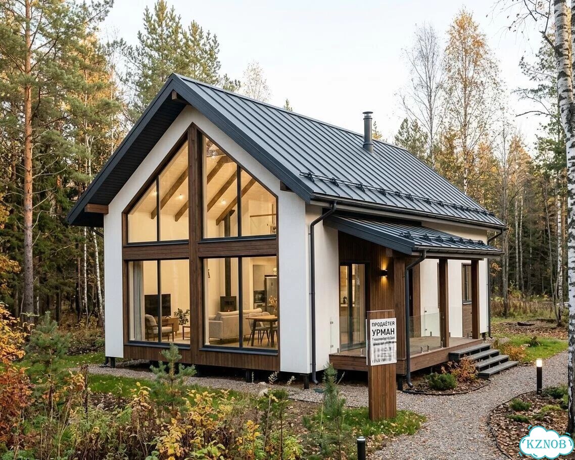 Каркасный дом Барнхаус Мэдисон 100 м² под ключ фото 2