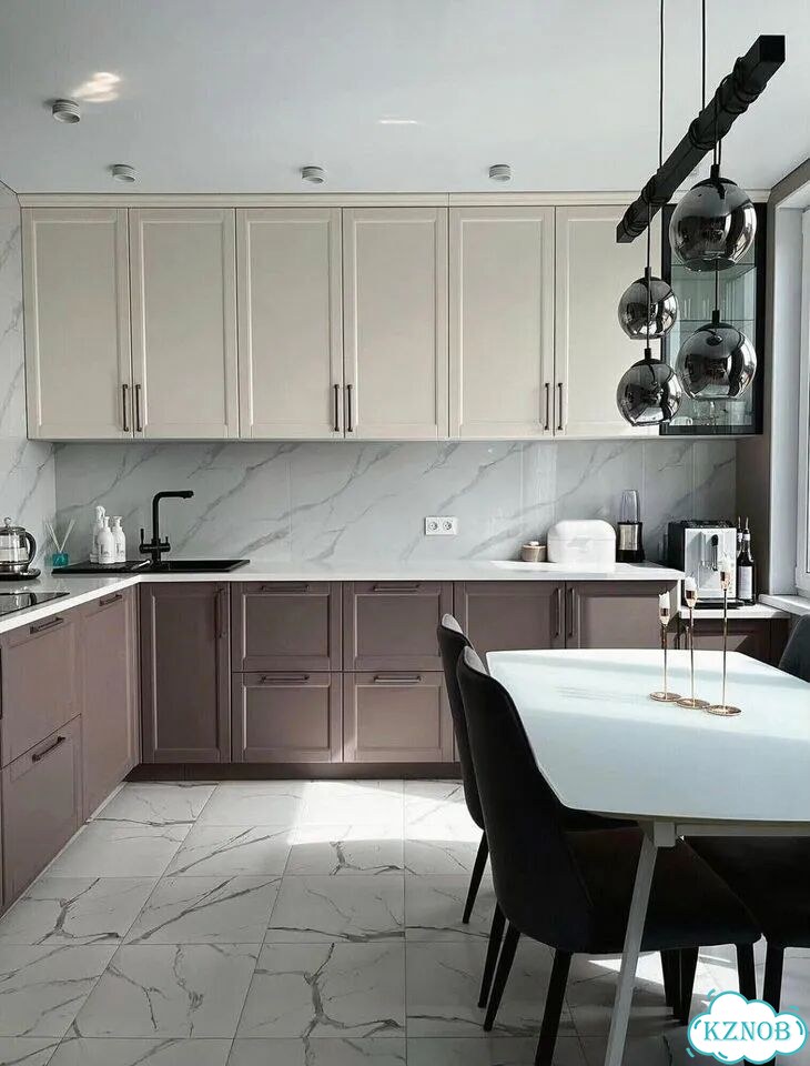 Кухонный гарнитур на заказ под потолок, угловой фото 3