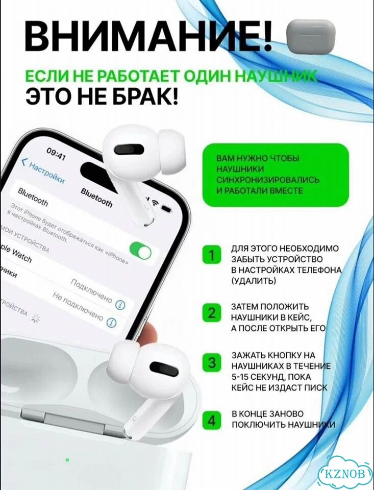 Air Pods Pro 2 для iPhone Android Наушники фото 8